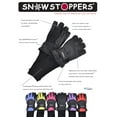 thumbnail image 3 of SnowStoppers Kids Ski & Winter Sports Gloves (Extra Large, Black), 3 of 3