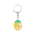 thumbnail image 1 of GUANGHONG Easter Egg Keychain Pendant Acrylic Colorful Flower Rabbit Keychain Cute Key Decoration Backpack Decoration for Gift, 1 of 6