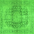 thumbnail image 1 of Ahgly Company Indoor Square Persian Green Traditional Area Rugs, 7' Square, 1 of 1