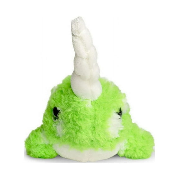 Cute & Cuddly Narwhal 6 Inch Plush | Green
