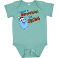 thumbnail image 3 of Inktastic I Want a Hippopotamus for Christmas Cute Stuffed Hippo Boys or Girls Baby Bodysuit, 3 of 5