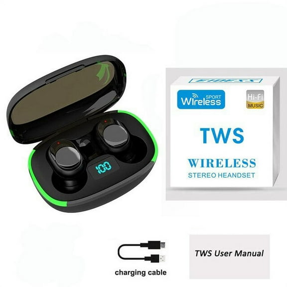 TWS Y70  Bluetooth 5.1 Wireless Headset Wireless Charging Charging Case with microphone Mini in ear headphones for IOS/ Android