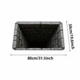 thumbnail image 3 of TIELUTT Soft Shaggy Area Rug Carpet for Living Room Bedroom Floor Mat Machine Washable Indoor Pottery Throw Blanket Carpet for Living Room 8x10 Large Soft Blanket Rope Blanket Throw Designer Throw, 3 of 6