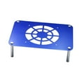 thumbnail image 2 of Base de enfriamiento para enrutadores, soporte para decodificador de TV, soporte portátil multifunción, estante de enfriamiento para enrutadores, para Azul, 2 of 8