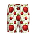thumbnail image 6 of Daiia Fruit Apples Mens Woven Stretch Pajama Short,Short Pajama Pants-XX-Large, 6 of 7