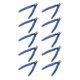 thumbnail image 3 of 10Pcs Diagonal Pliers High Carbon Steel Incisive Accurate Cutting Wire Pliers Wire Cutter for Metal Plastic Cable, 3 of 5