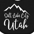 thumbnail image 4 of Inktastic Salt Lake City Utah Boys or Girls Baby Bib, 4 of 4