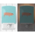 thumbnail image 2 of Caroline's Treasures BB8106CNL Landrace Pig Blue Check Ceramic Night Light, 6x4x3", multicolor, 2 of 2