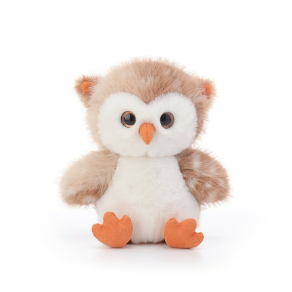 Apricot Lamb Forest Owl Plush Toy for Kids 6.7 Inches