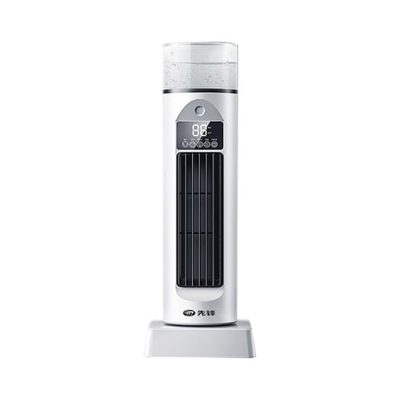 Guodhu Desktop Tower Fan with Spray Cooling Household USB Fan with 6 Speed Timer Humidifier and Purifier for Office Bedroom(White)