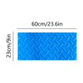 thumbnail image 3 of XEOVHV Large Swimming Pool Ladder Mat, 16"x23.6" Protective Non-Slip Pool Step Pad with Texture，Protective Ladder Pad for Above Ground Swimming Pools Liner and Stairs (Blue), 3 of 6