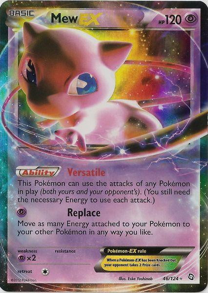 Pokemon Dragons Exalted Mew-EX #46 by