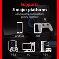 thumbnail image 2 of Controlador de juegos NBCP WolF V-2 inalámbrico para PlayStation 4, 2 of 8