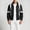 Black, variant on Mens Zip Up Jacket Color Block Urban Hip Hop Premium Track Jacket Sportswear Urbanwear Streetwear Fashion Top