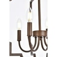 thumbnail image 6 of Sandara 4 lights pendant in weathered oak, 6 of 7