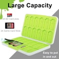thumbnail image 3 of Game Card Storage Case for Nintendo Switch with 2 Joystick Keycaps, 24 SD Card Slots, 3 of 7