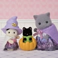 thumbnail image 4 of Calico Critters Halloween Surprise Party Set, Dollhouse Playset with Figures and Accessories, 4 of 8