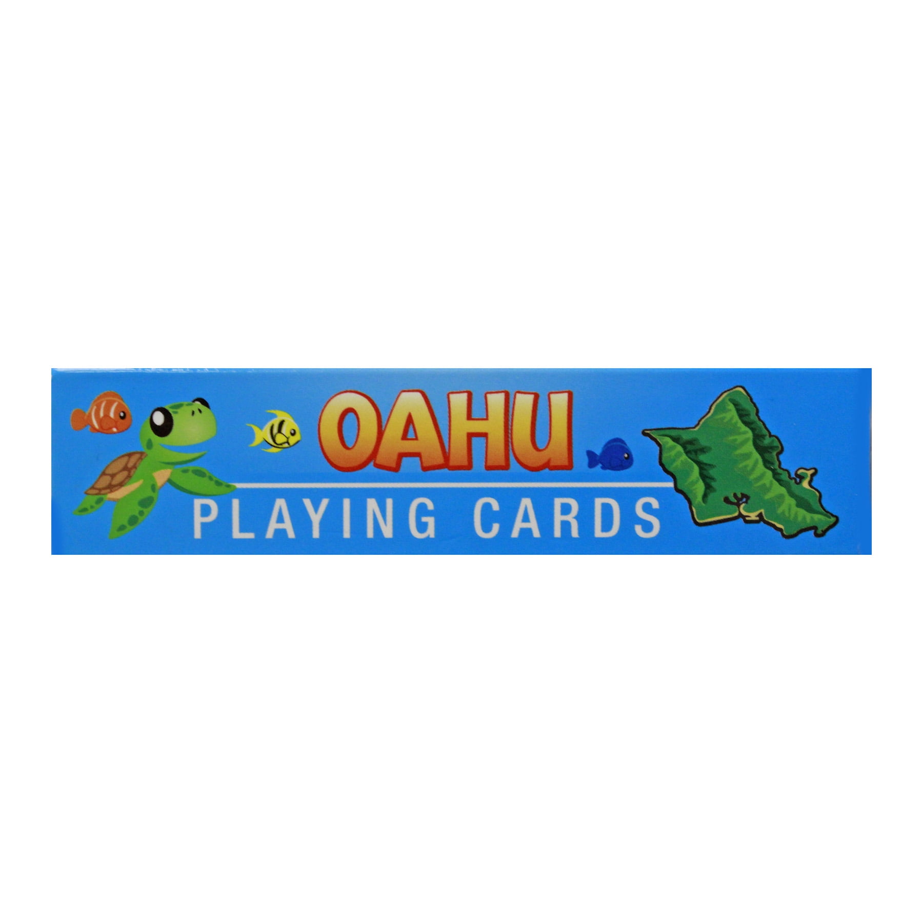 The Islander Group Hawaii Playing Cards Oahu Fun Map