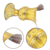 OUNONA Mini Rustic Wall Planter Vintage Half Vase For Wall Indoor Wall Planters Metal Wall Mounted Flower Pot Farmhouse Hanging Planter