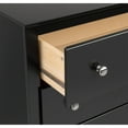 thumbnail image 3 of Prepac Sonoma 3-Drawer Tall Bedroom Nightstand, Black, 3 of 7
