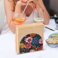 thumbnail image 3 of Yayeee Napkin Holder for Table Kitchen Paper Tissue Organization, Vibrant Blooming Flowers, 3 of 8