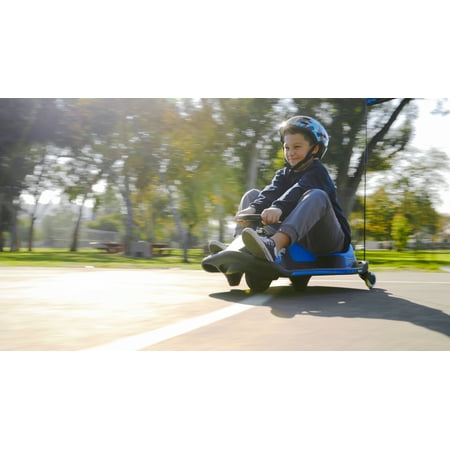 Razor - Crazy Cart Shift Battery-Powered Cart - Blue/Black
