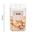 thumbnail image 6 of Joernso Food Sealed Jar Airtight Containers Easy-to-Buckle Design BPA-Free Plastic Canisters with Lids Stackable Kitchen Organization for Cereal Flour Sugar Storage, 6 of 7