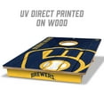 thumbnail image 5 of YouTheFan MLB Milwaukee Brewers 2' x 3' Cornhole Game, 5 of 6