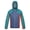 Admiral Blue/Pacific Green, variant on Regatta Mens Trutton Hooded Soft Shell Jacket
