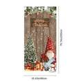 thumbnail image 2 of HCBY Merry Christmas Door Cover Decorations Xmas Background Banner Xmas Door Hanging Covers for Front Porch Farmhouse Home Indoor Outdoor Decoration(22), 2 of 6