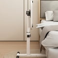 thumbnail image 4 of Overbed Table with Wheels Adjustable Height, Foldable Side Table, Rolling Table Standing Desk Potable Laptop Desk Computer Workstations for Home Office, 4 of 7