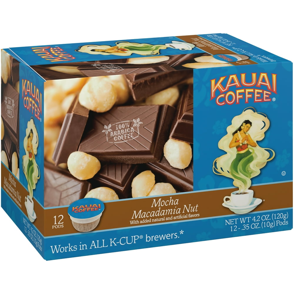 Kauai Single Serve Mocha Macadamia Coffee 12 Ct