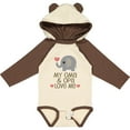 thumbnail image 3 of Inktastic Oma and Opa Love Me Boys or Girls Long Sleeve Baby Bodysuit, 3 of 5