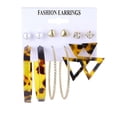 thumbnail image 4 of Pearl/Acrylic Stud, Round, Drop, Hoop. Tassel Earring Sets, 4 of 32