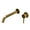 Gold, variant on Karran Usa KBF610SS Grantham 1.5 GPM Wall Mounted Centerset Bathroom Faucet - Stainless