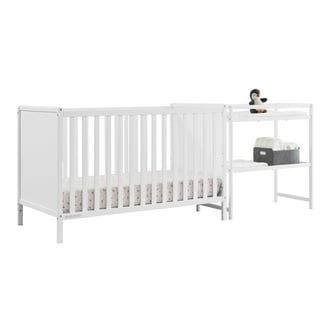 Dream On Me Anna 3-in-1 Convertible Crib with Changing Table