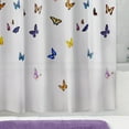 thumbnail image 2 of Flutterby PEVA Shower Curtain, 2 of 6