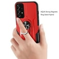 thumbnail image 6 of For Apple iPhone 13 Pro (6.1") Military Grade Hybrid Heavy Duty 2 in 1 Protective Hard PC and Soft Silicone with Ring Stand Holder Cover ,Xpm Phone Case [Red], 6 of 6