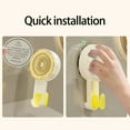 thumbnail image 4 of Reusable Suction Cup Hook 360 Degree Rotating Design Hanger for Easy Installation in Kitchen and Bathroom Spaces, 4 of 14