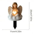 thumbnail image 3 of Decorative Angel Garden Stake Waterproof Outdoor Garden Angels Statue Decorations Weatherproof Whimsical Yard Art for Outside Yard Patio Lawn Porch, 3 of 7
