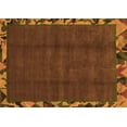 thumbnail image 1 of Ahgly Company Indoor Rectangle Abstract Orange Modern Area Rugs, 8' x 10', 1 of 4