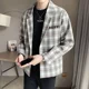 thumbnail image 3 of Chaqueta corta gris para hombre, trajes y blazers cortos para hombre, de un solo pecho, de diseñador de lujo, elegantes, de moda, de verano, sencillos, 3 of 5
