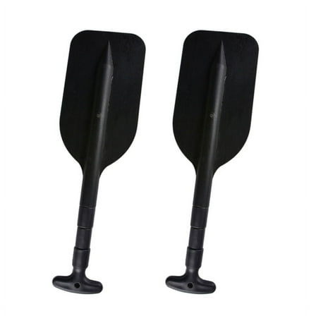 2X Portable Rafting Boat Floating Outdoor Kayak Water Sport Tool Kayak Paddle Telescopic Paddle Plastic Boat Oar
