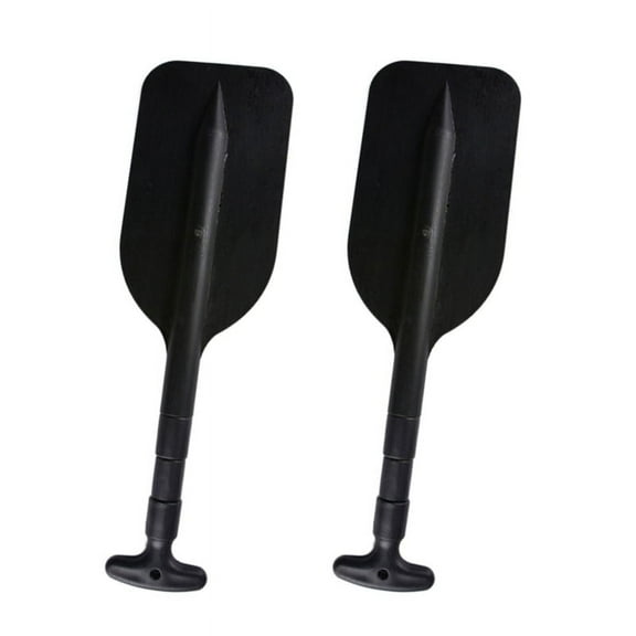 2X Portable Rafting Boat Floating Outdoor Kayak Water Sport Tool Kayak Paddle Telescopic Paddle Plastic Boat Oar