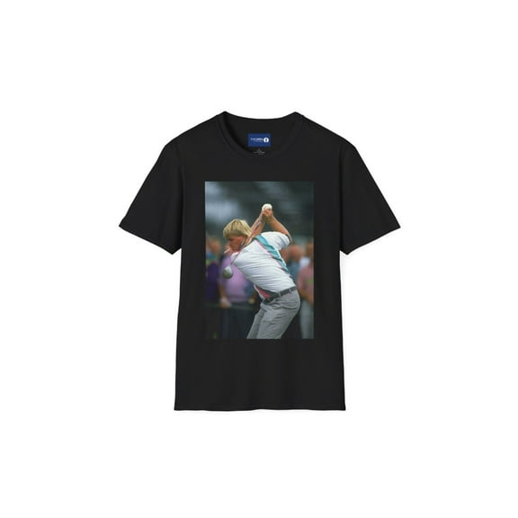 John Daly British Open Golf Tournament T-Shirt - Comfortable & Breathable Cotton, Regular Fit, Round Neck for Men and Couples