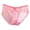 Watermelon Red, variant on Women's Sexy Transparent Low Waist Seamless Lace Cotton Triangle Underwear - Ultra Thin Mesh, M/L Sizes