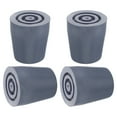 thumbnail image 2 of KAKOWELY 4pcs Non-Slip Rubber Tips For Shower Chair And Cane Bath Chair Feet Covers Shower Chair Tips Replacement Shower Bench Rubber Tips,1.5X"X1.38"X1.38", 2 of 5