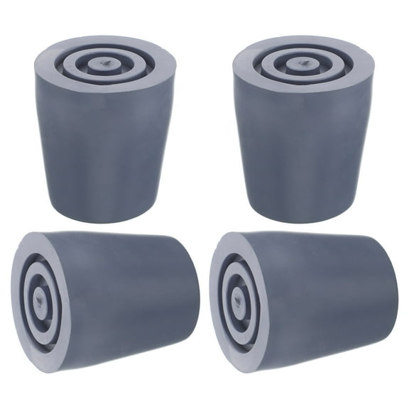 LITINKIMI Replacement Feet For Shower Chair Bath Seat Grey 4Pcs 1.5X1.4X1.4in