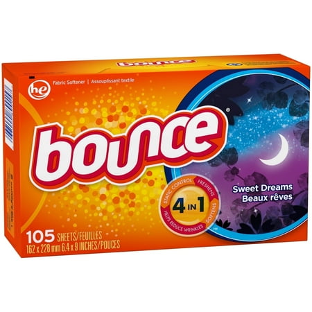 Bounce® Sweet Dreams Fabric Softener Sheets 105 ct Box