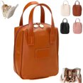 thumbnail image 1 of Eretinputc Bolsa de maquillaje, 2024 Nueva bolsa de maquillaje premium, nueva bolsa de maquillaje premium con cremallera, bolsa de maquillaje premium (marrón), 1 of 7